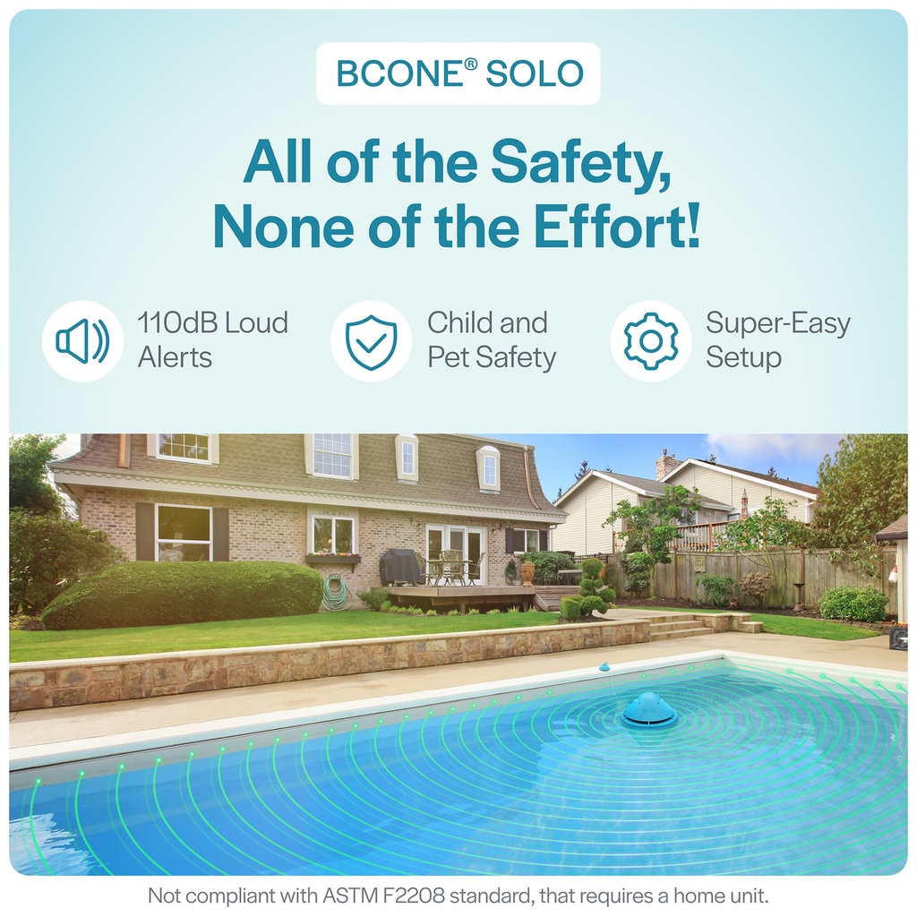 BCone SOLO Pool Alarm Lifebuoy